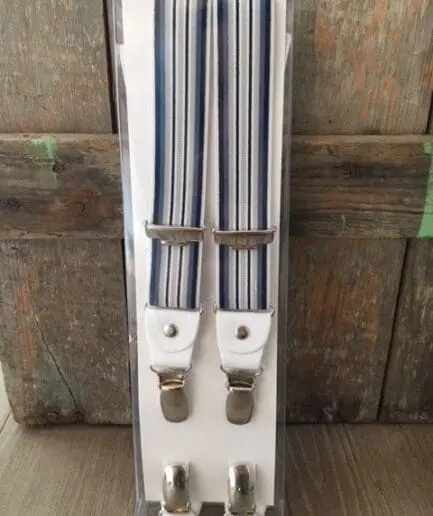 Τιράντες ριγέ μπλε