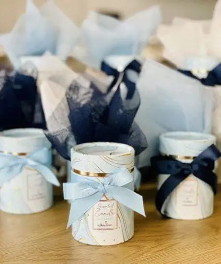 Μπομπονιέρα κεράκι soaptales