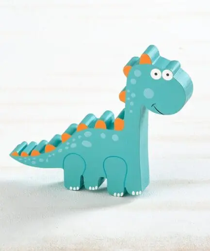 Μπομπονιέρα ξύλινος δεινόσαυρος διακοσμητικό