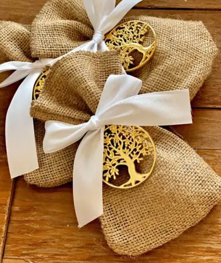 Μπομπονιέρα Πουγκί Δέντρο Ζωής