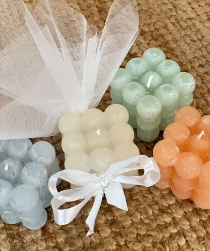Μπομπονιέρα κερί bubble 01