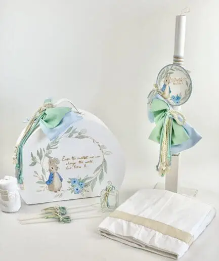 Σετ βάπτισης Peter rabbit