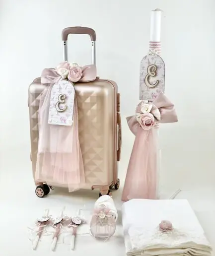 Σετ Βάπτισης Baby Dior για κορίτσι