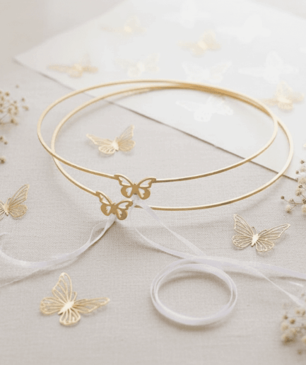 Στέφανα Γάμου Lakaluka Butterflies