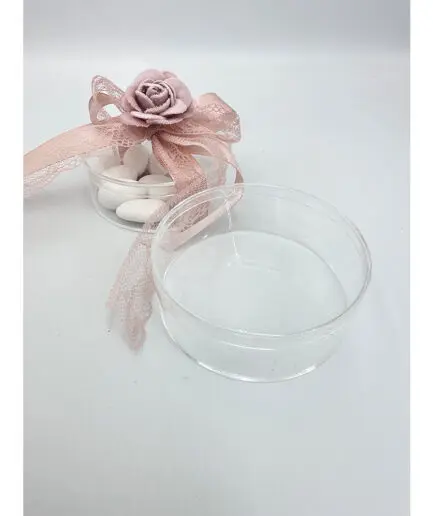 Μπομπονιέρα Κουτί plexi glass με αρωματικό σαπούνι