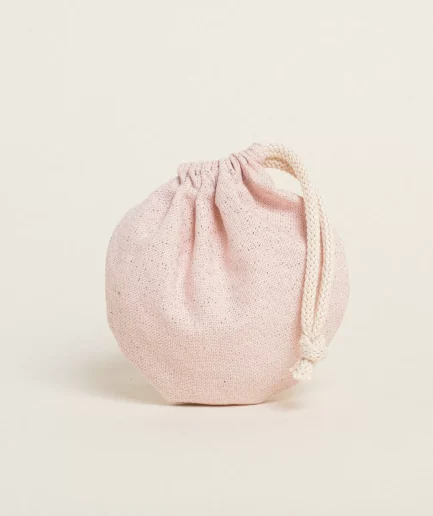 Πουγκί Οβαλ Ροζ Χρυσό LUREX