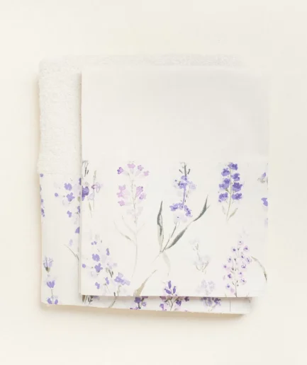 Λαδόπανο Λεβάντα Όψη Ακουαρέλας